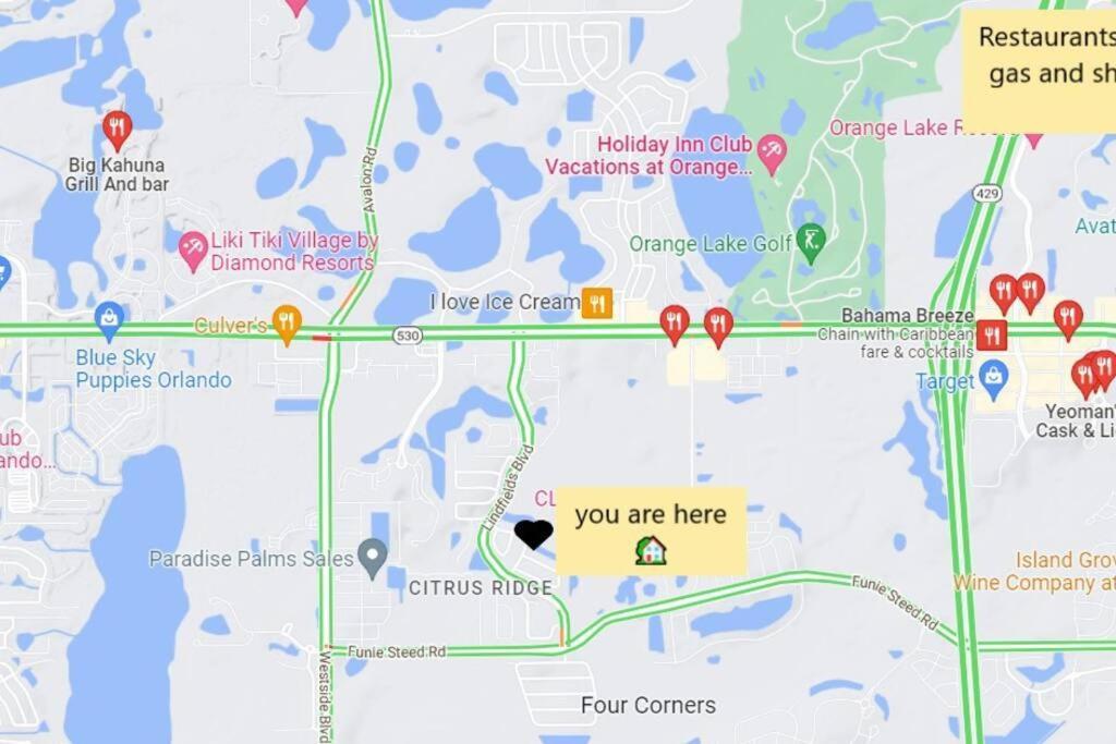 Vacation With Private Pool Near World Kissimmee